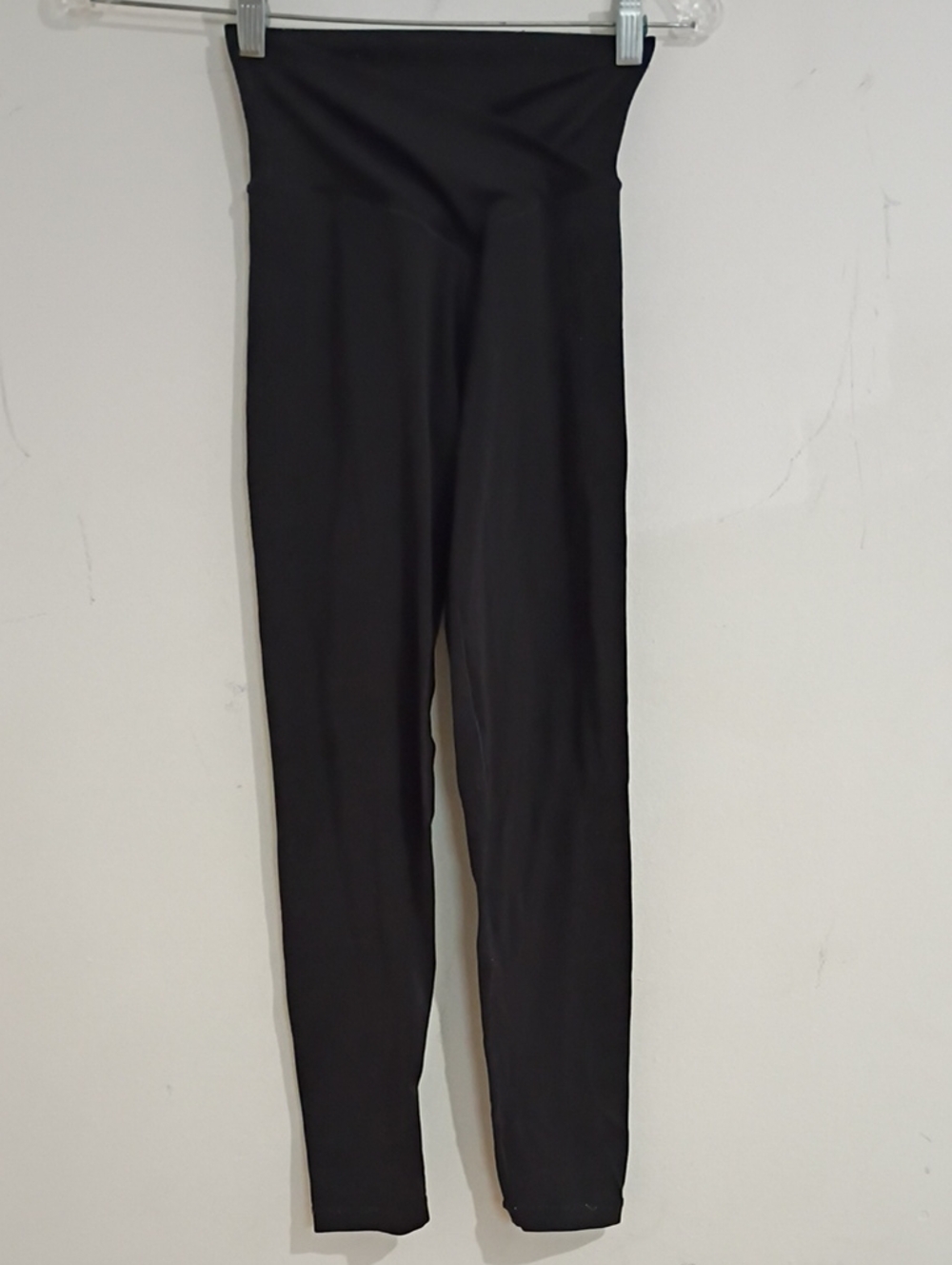 High-Waist Black Leggings with Tummy Control